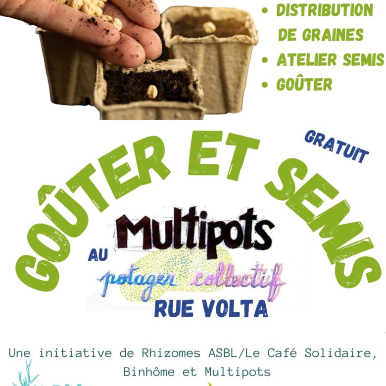 Gouter et semis au Potager Mutipots(1)